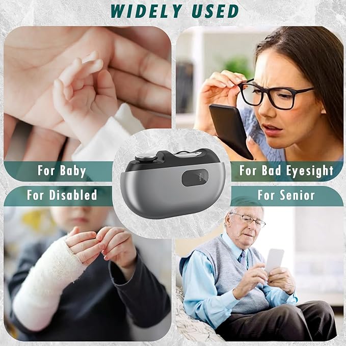 Revolutionary Electric Nail Clipper: Trim, File, and Polish with Ease
